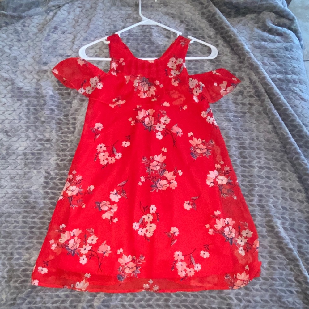 Girls floral summer dress